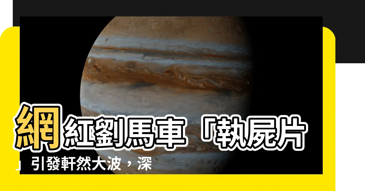 【劉馬車 執屍片】網紅劉馬車「執屍片」引發軒然大波，深圳法院重判三年半