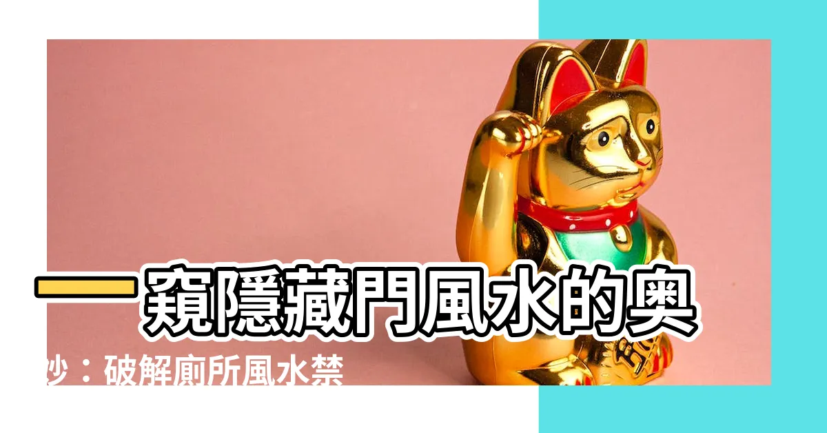 【廁所隱藏門風水】一窺隱藏門風水的奧妙：破解廁所風水禁忌，創造好宅！