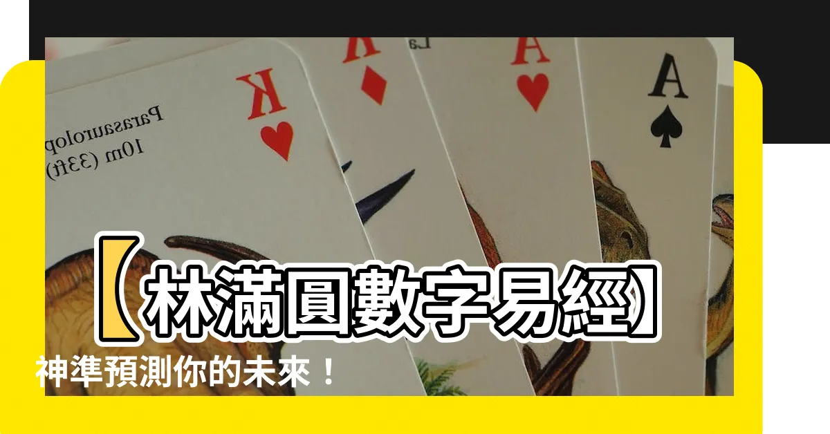 【林滿圓數字易經】【林滿圓數字易經】神準預測你的未來！