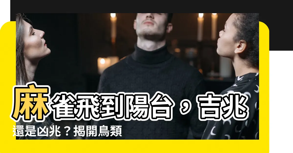 【麻雀飛到陽台】麻雀飛到陽台，吉兆還是凶兆？揭開鳥類飛進家的秘密！