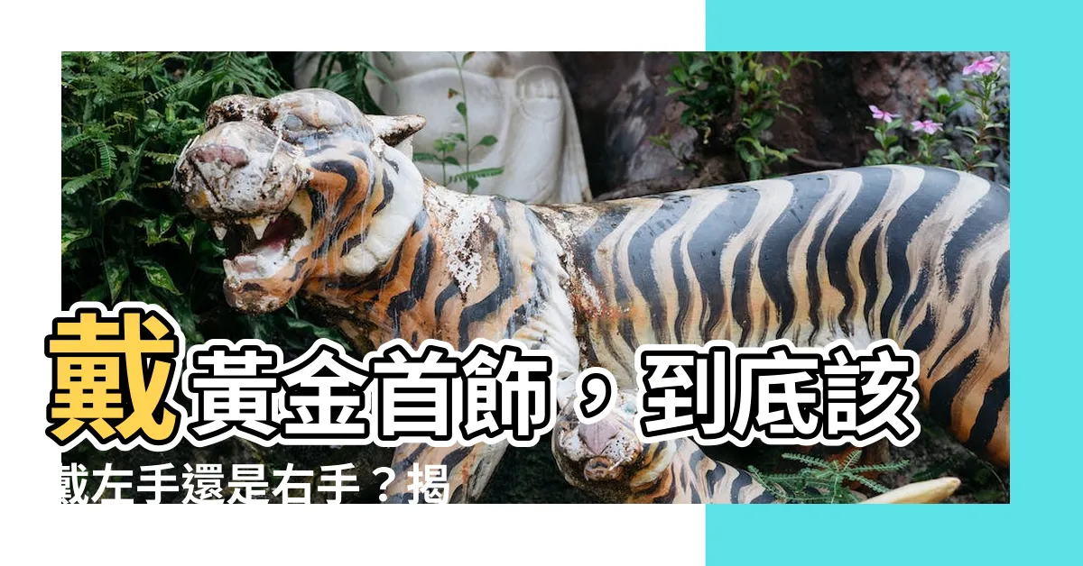 【黃金戴哪手】戴黃金首飾，到底該戴左手還是右手？揭開黃金配戴的風水密碼