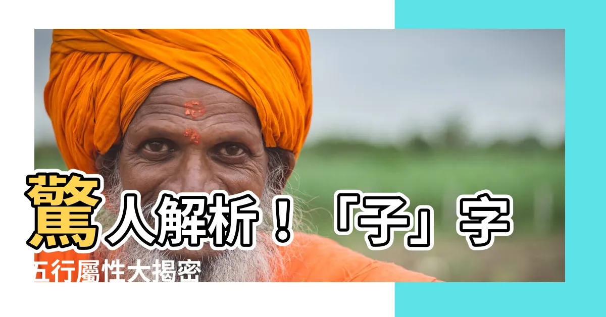 【子的五行】驚人解析！「子」字五行屬性大揭密