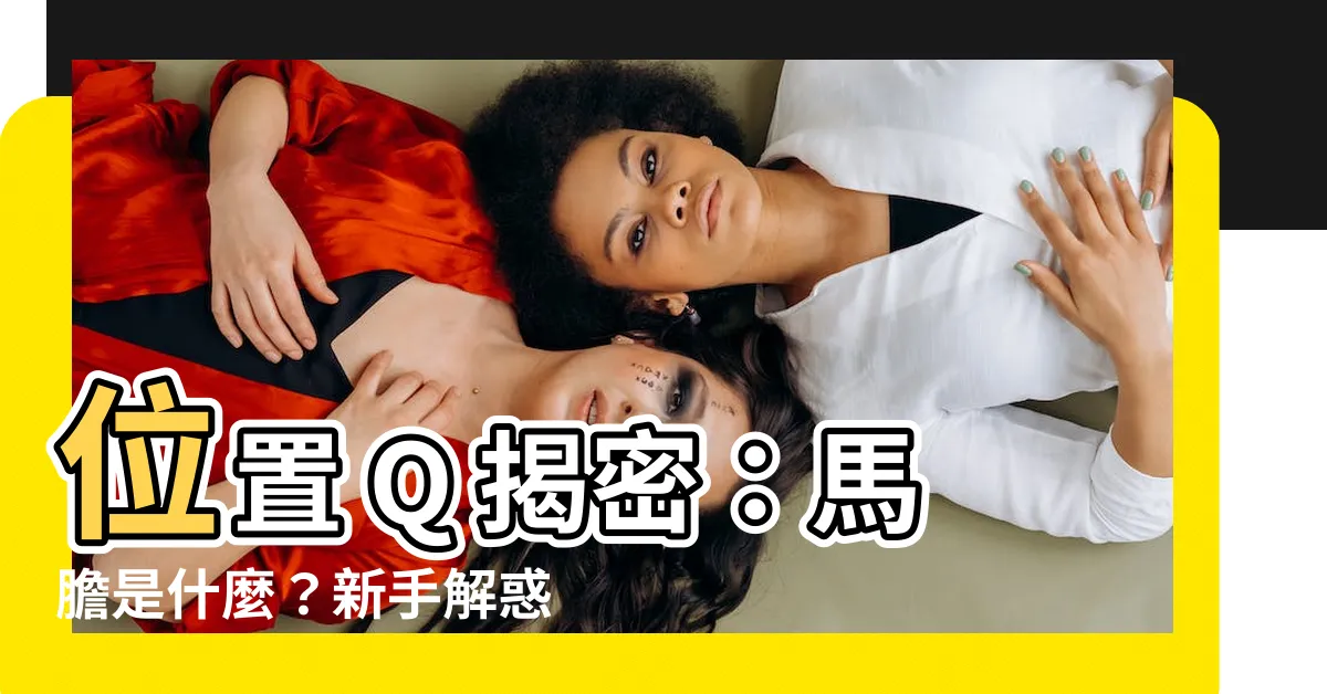 【馬膽意思】位置 Q 揭密：馬膽是什麼？新手解惑