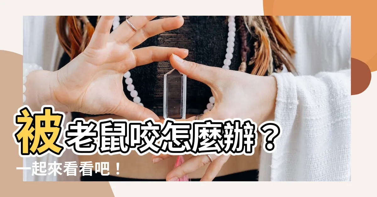 【被老鼠咬怎麼辦】被老鼠咬怎麼辦？ 一起來看看吧！