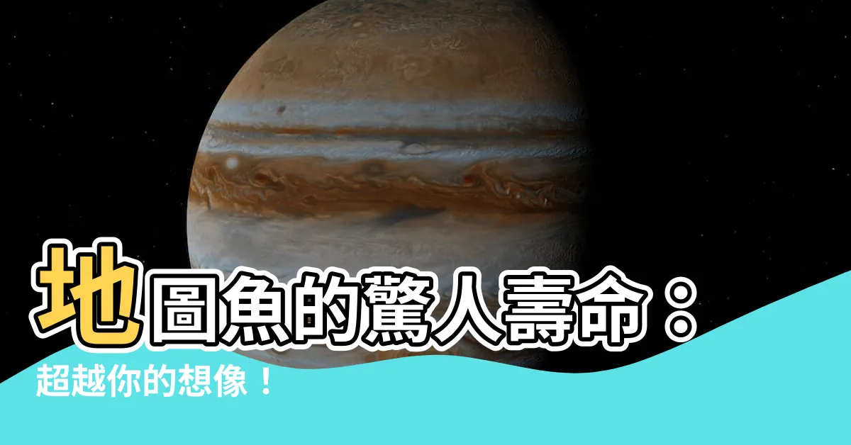 【豬仔魚壽命】地圖魚的驚人壽命：超越你的想像！