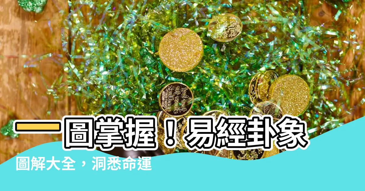 【易經卦象圖解】一圖掌握！易經卦象圖解大全，洞悉命運玄機