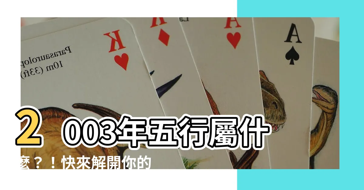 【2003年五行屬什麼】2003年五行屬什麼？！快來解開你的命運之謎！