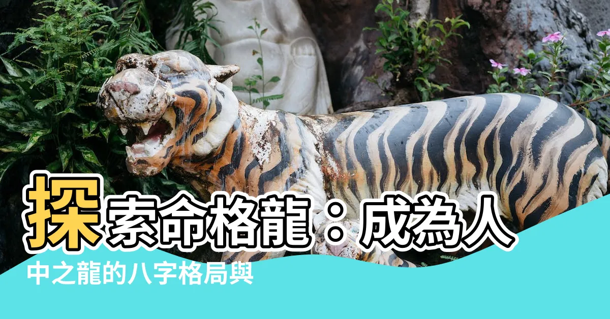 【命格龍】探索命格龍：成為人中之龍的八字格局與運勢