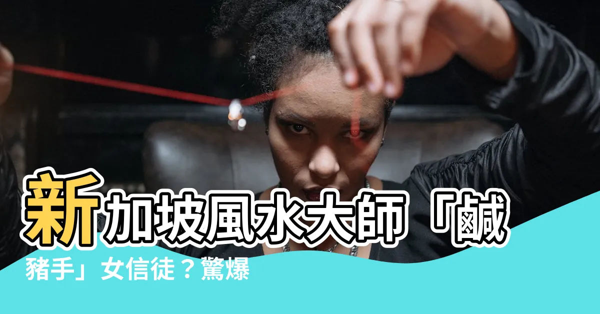 【新加坡風水師】新加坡風水大師「鹹豬手」女信徒？驚爆內幕，背後故事令人咋舌