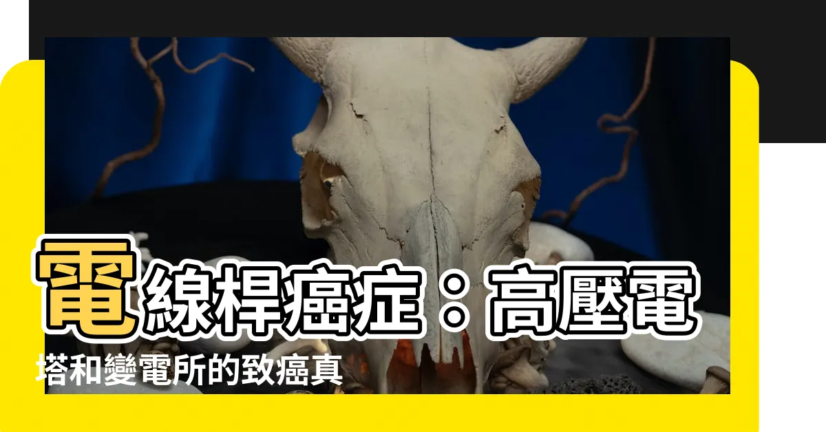 【電線桿癌症】電線桿癌症：高壓電塔和變電所的致癌真相