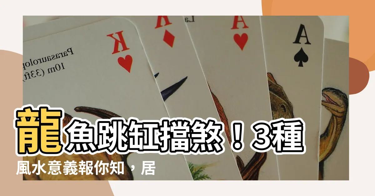 【龍魚跳缸擋煞】龍魚跳缸擋煞！3種風水意義報你知，居家趨吉避兇