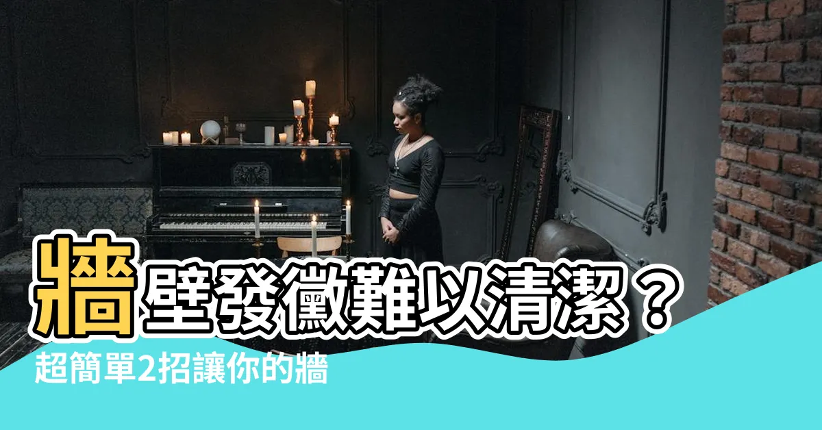 【如何去除牆壁發黴】牆壁發黴難以清潔？超簡單2招讓你的牆壁煥然一新！
