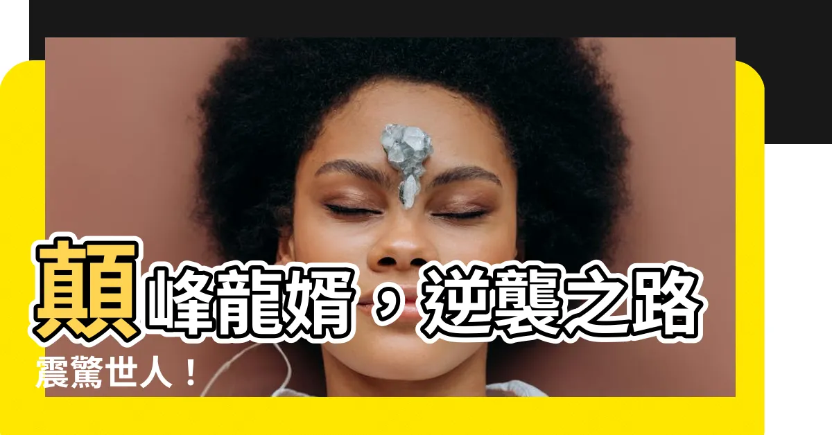 【顛峯龍婿】顛峯龍婿，逆襲之路震驚世人！