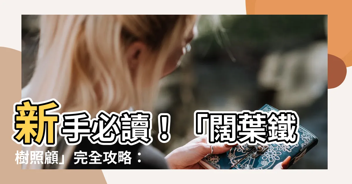 【闊葉鐵樹照顧】新手必讀！「闊葉鐵樹照顧」完全攻略：辦公室桌上養眼好物