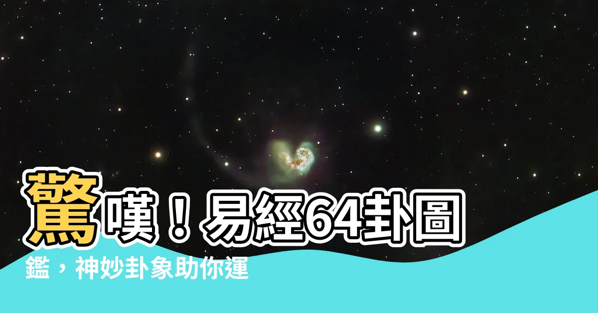 【易經64卦圖】驚嘆！易經64卦圖鑑，神妙卦象助你運籌帷幄！