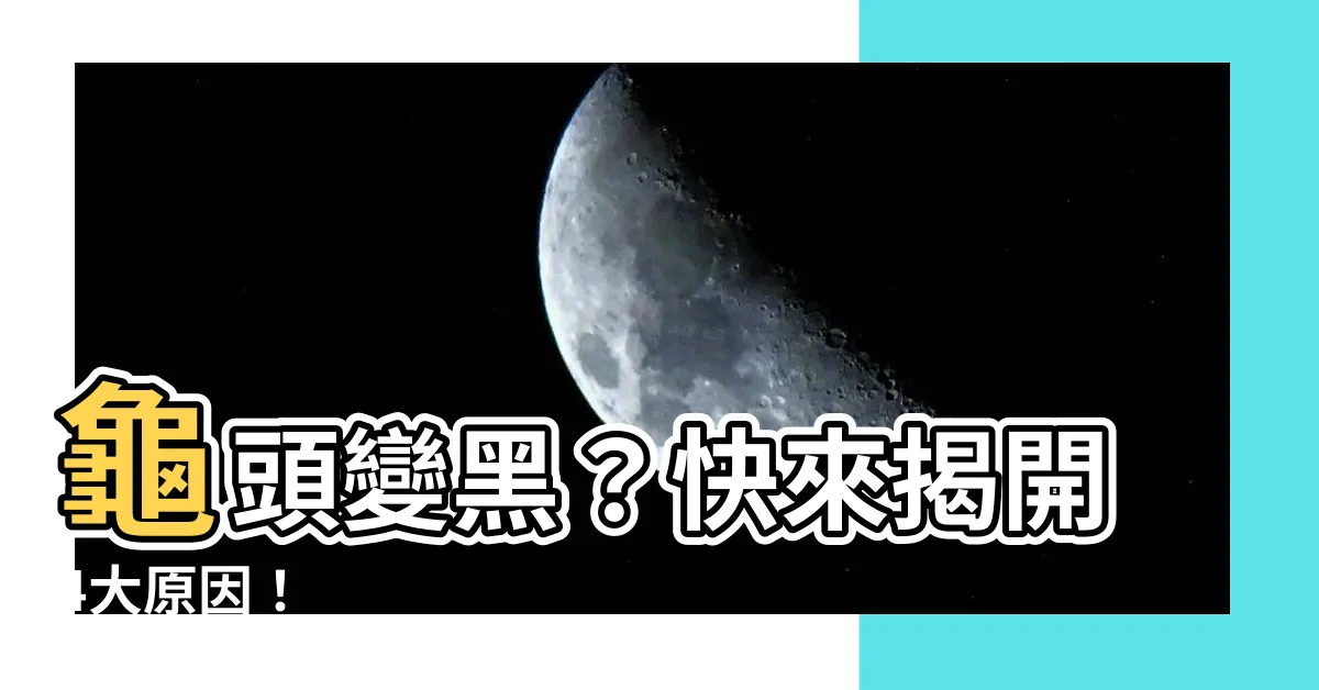 【龜頭黑色】龜頭變黑？快來揭開4大原因！