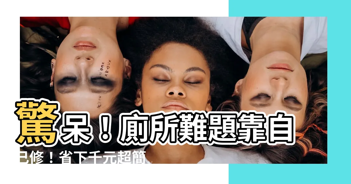【修好廁所】驚呆！廁所難題靠自己修！省下千元超簡單
