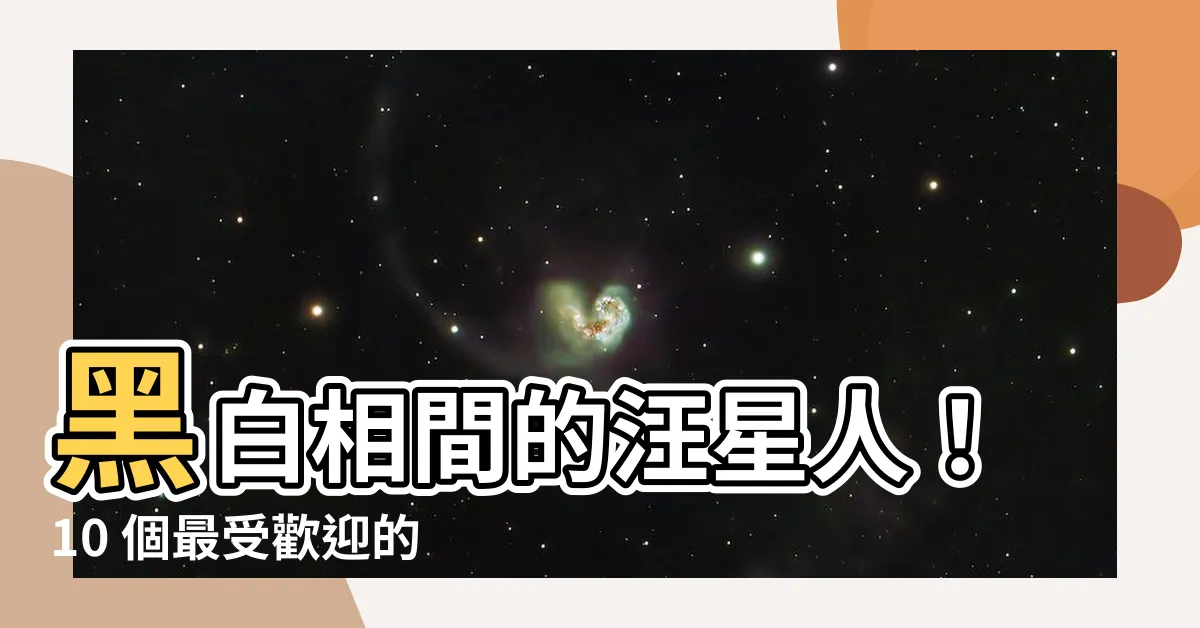 【黑白色狗】黑白相間的汪星人！10 個最受歡迎的黑白色狗品種大集合