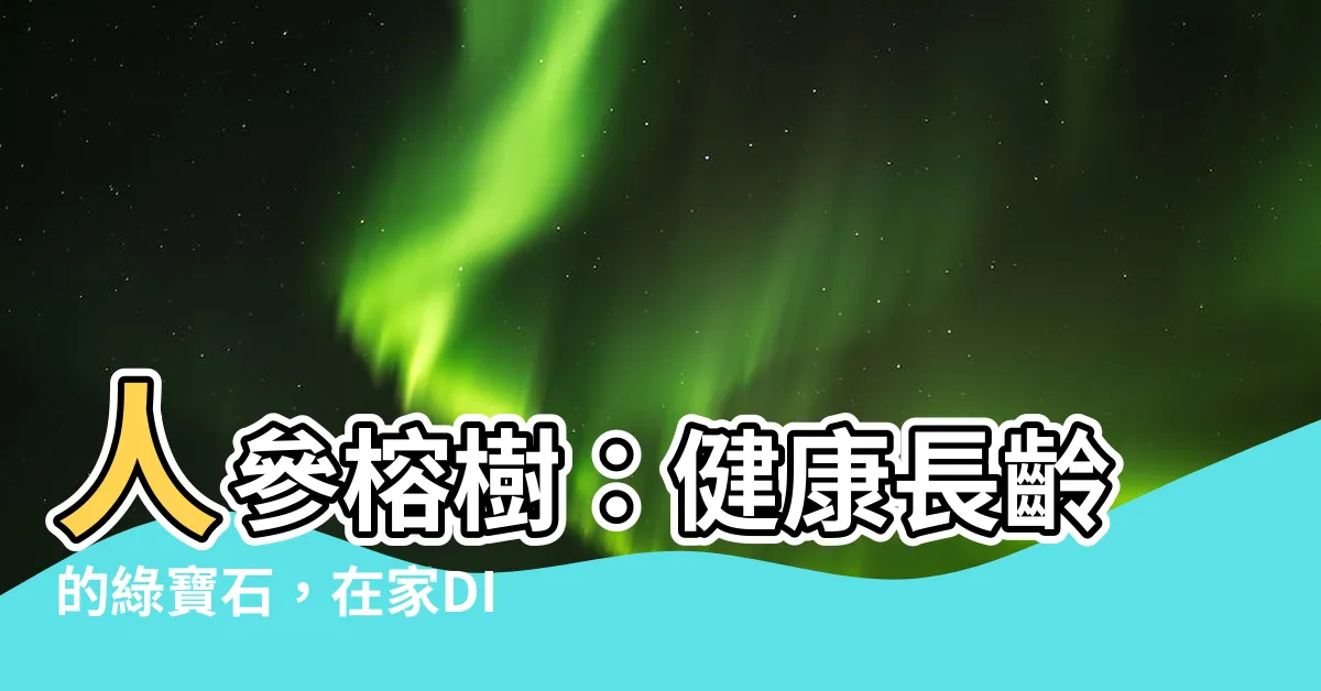 【人參榕樹】人參榕樹：健康長齡的綠寶石，在家DIY也能輕鬆養