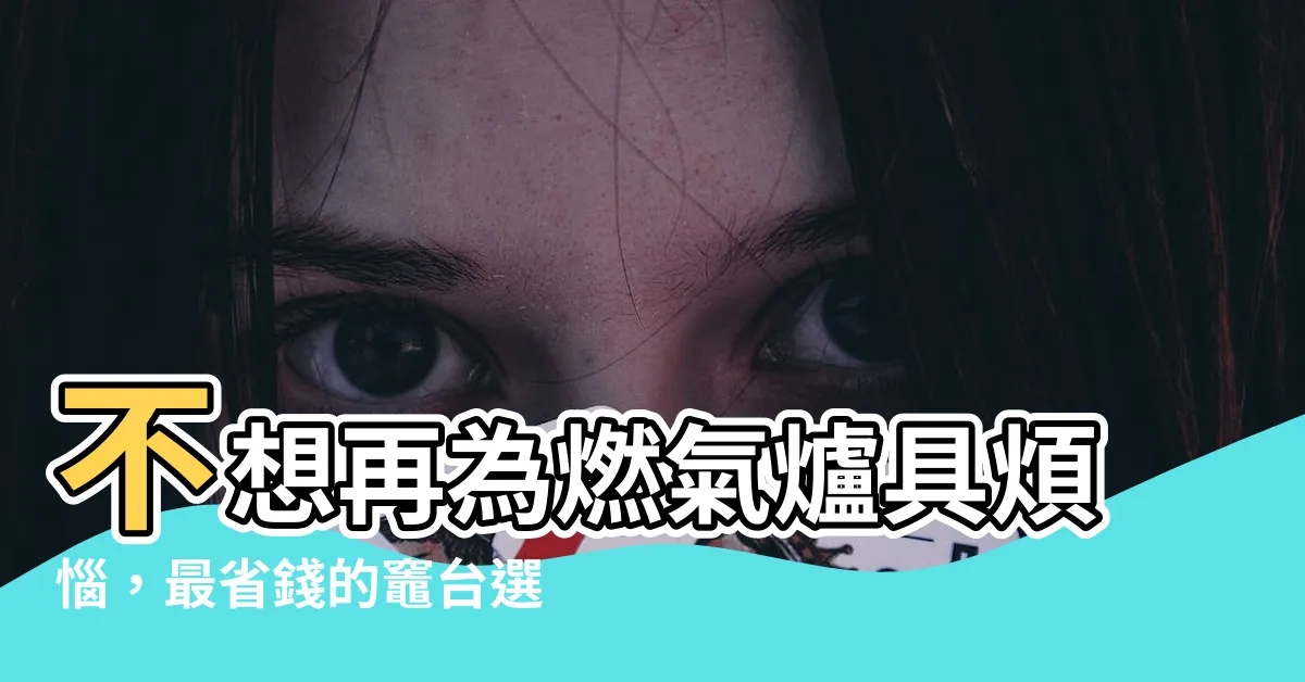 【灶台】不想再為燃氣爐具煩惱，最省錢的灶台選擇看這裡