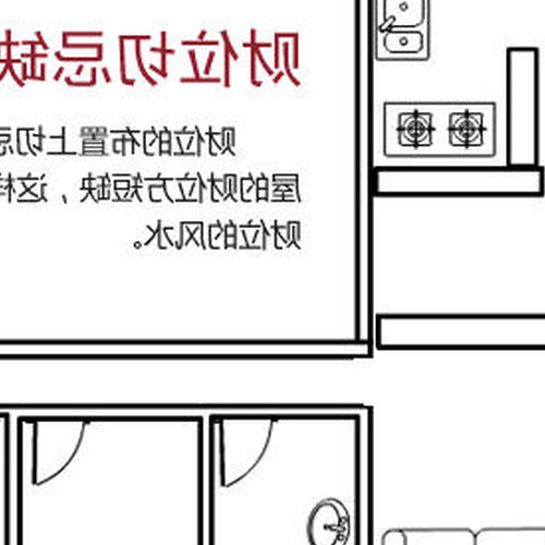 1、在家偏財位和正財位