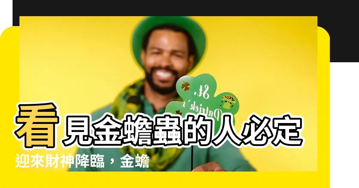 【看到金蟾蜍】看見金蟾蟲的人必定迎來財神降臨，金蟾蟲下落何方？