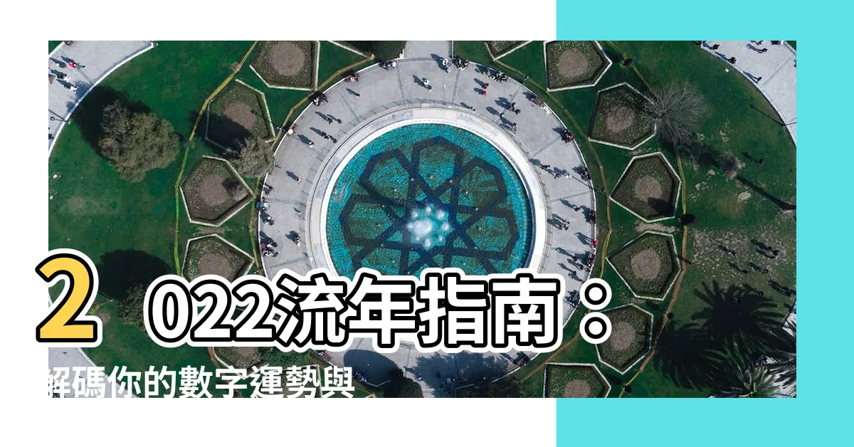 【2022流年】2022流年指南：解碼你的數字運勢與生肖流年運程