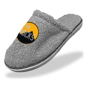 PR315 EMB / 50MOQ - DELUXE SLIPPER SUBLIMATED POLY WITH EMBROIDERY