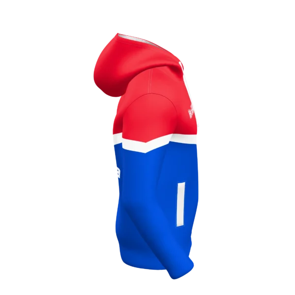 PR181 - MEN'S FULL ZIP FLEECE HOODED JACKET