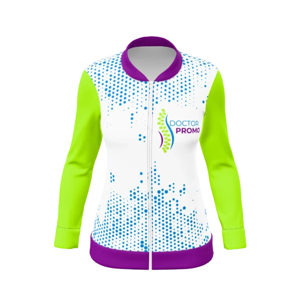 PR174 - WOMEN'S FULL ZIP COLLAR JACKET