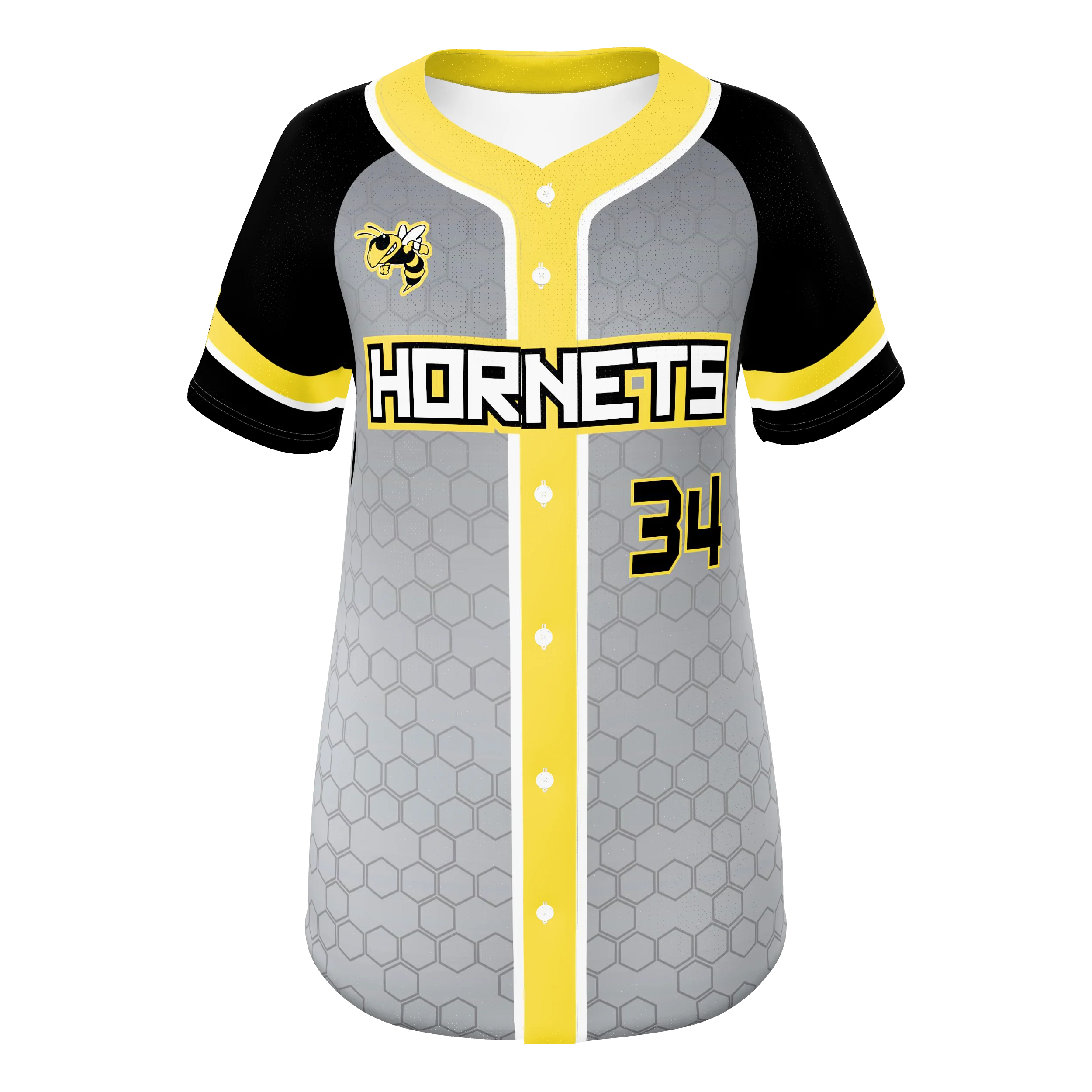 SFBJ01 - WOMEN'S SOFTBALL FULL BUTTON