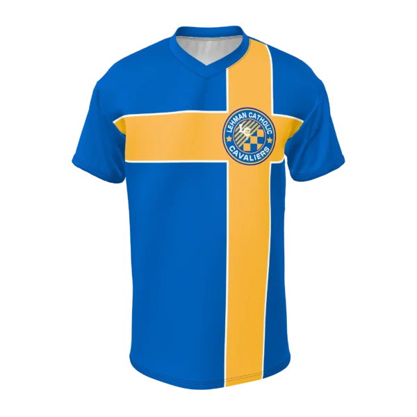 SCJ101 - MEN'S SOCCER V-NECK SS