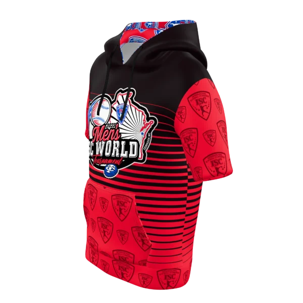 PR070 - MEN'S HOODIE ᏚHORT SLEEVE