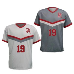 SCJ101R - MEN'S SOCCER V-NECK SS REV 2-PLY