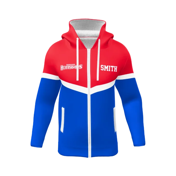 PR181 - MEN'S FULL ZIP FLEECE HOODED JACKET