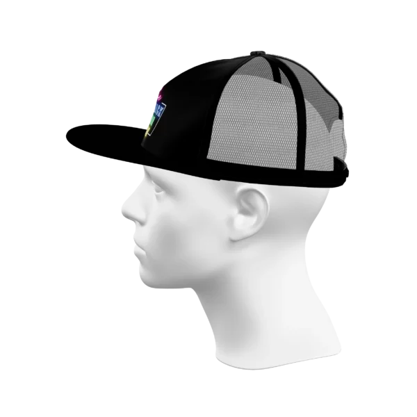 PR112 - FLAT BILL HAT MESH BACK