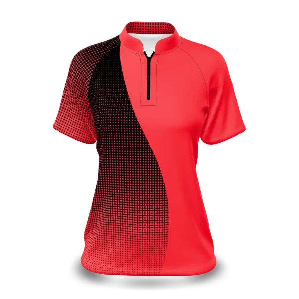 PR179 - WOMEN'S GAMER ZIP UP SS