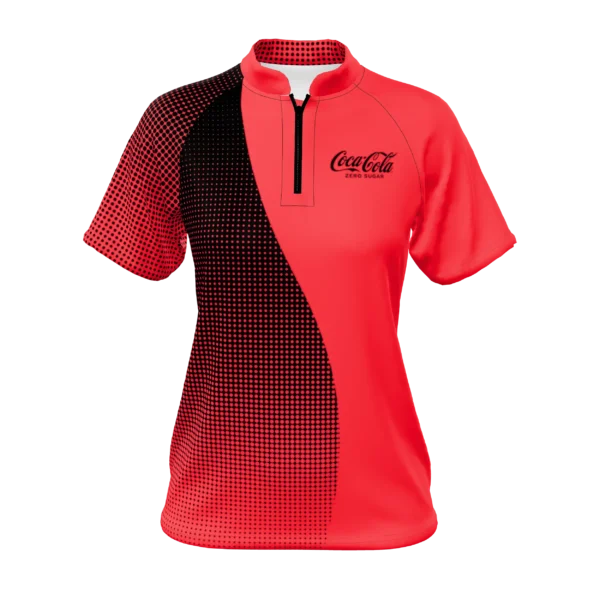 PR179 - WOMEN'S GAMER ZIP UP SS