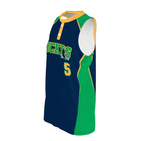 SFBJ05 - WOMEN'S SOFTBALL 2-BUTTON SLEEVELESS