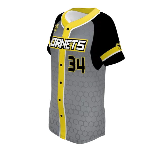 SFBJ01 - WOMEN'S SOFTBALL FULL BUTTON