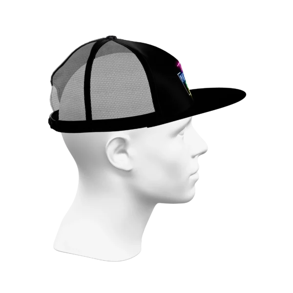 PR112 - FLAT BILL HAT MESH BACK