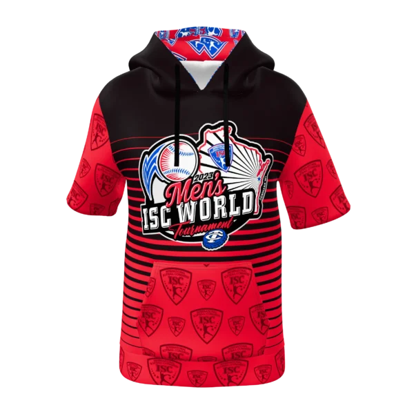 PR070 - MEN'S HOODIE ᏚHORT SLEEVE