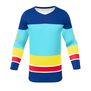 HCKJ02 - MEN'S HOCKEY FAN JERSEY V-NECK