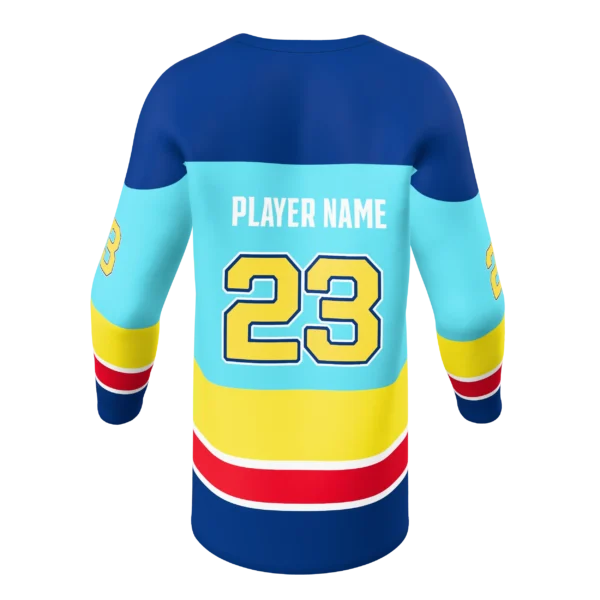 HCKJ02 - MEN'S HOCKEY FAN JERSEY V-NECK