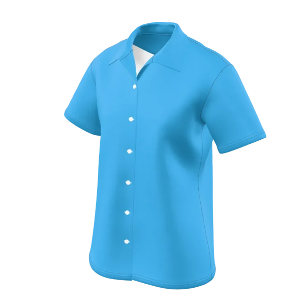 TA003 - PREMIUM WOMENS FULL BUTTON SHIRT SS