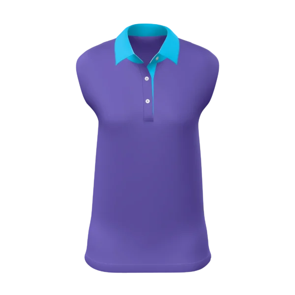 TA156 - PREMIUM WOMENS POLO SLEEVELESS