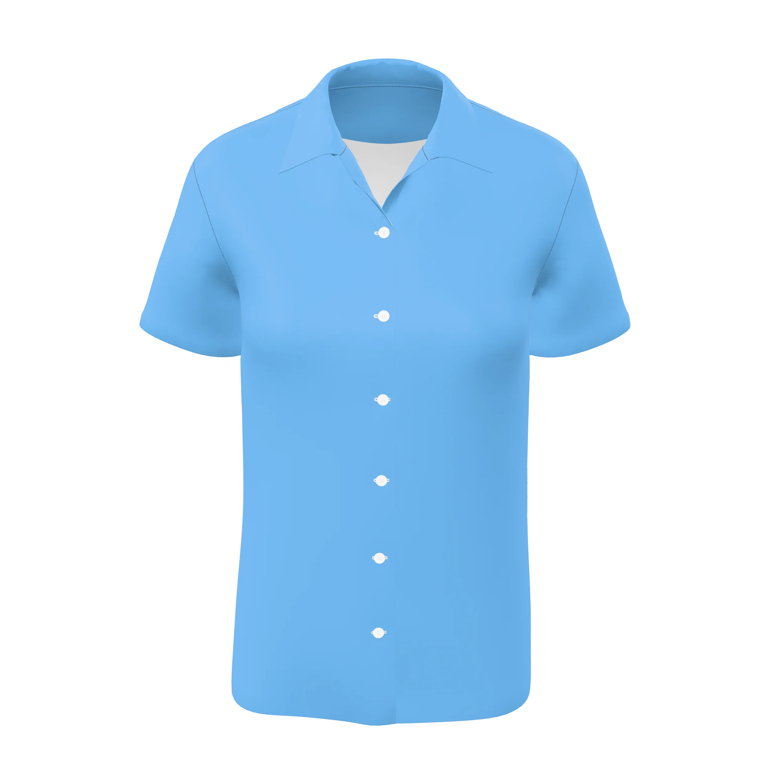 TA003 - PREMIUM WOMENS FULL BUTTON SHIRT SS