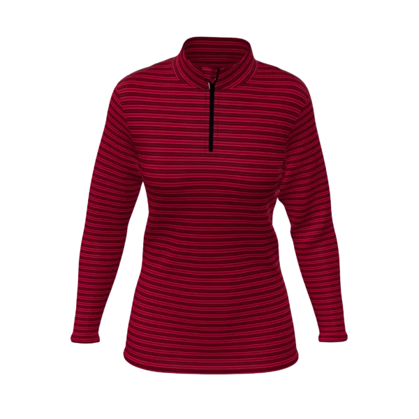 TA196 - PREMIUM WOMENS 1/4 ZIP LS