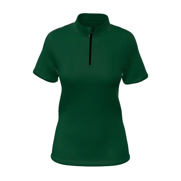 TA212 - PREMIUM WOMENS 1/4 ZIP SS