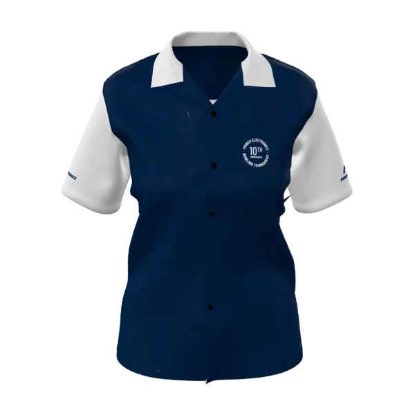 PR359 - WOMEN'S BUTTON UP SS